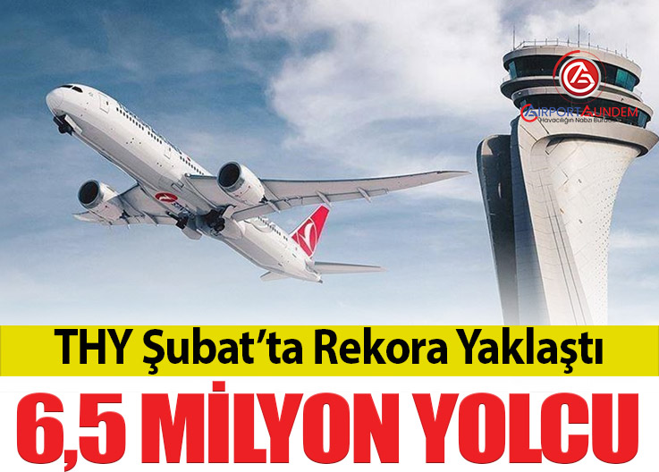 Türk Hava Yolları İki Ayda 14,1 Milyon Yolcu Taşıdı