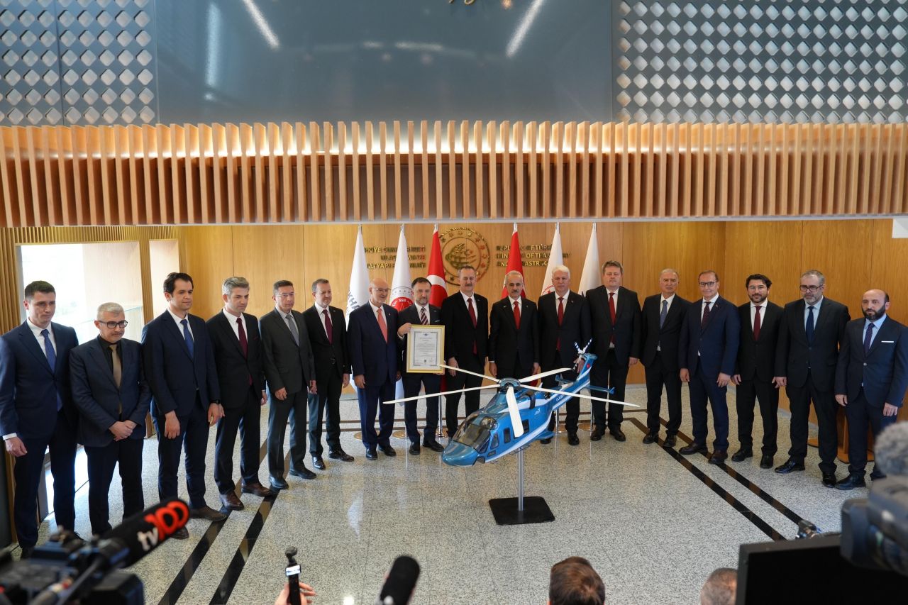 Yerli Helikopter T625 GÖKBEY Uçuşa Elverişlilik Tip Sertifikası Aldı