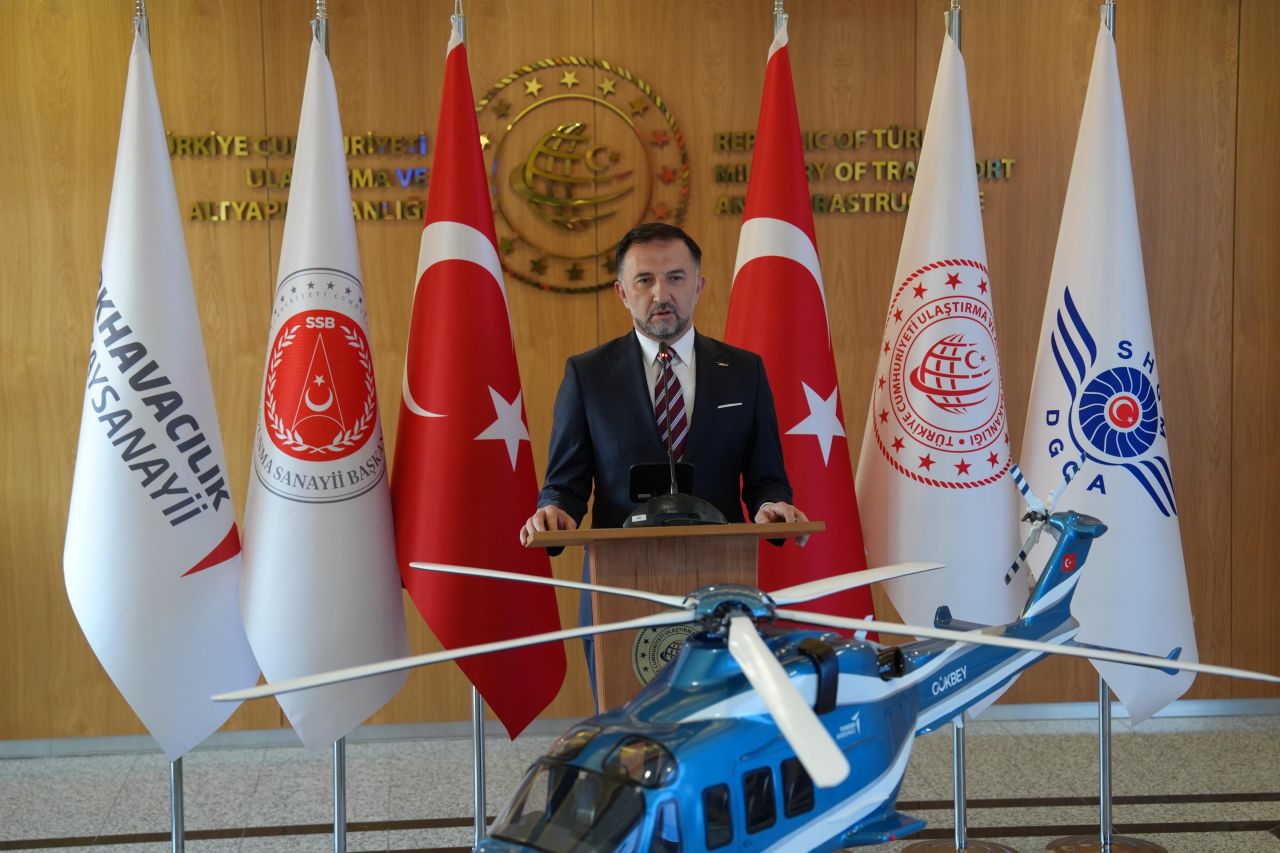 Yerli Helikopter T625 GÖKBEY Uçuşa Elverişlilik Tip Sertifikası Aldı
