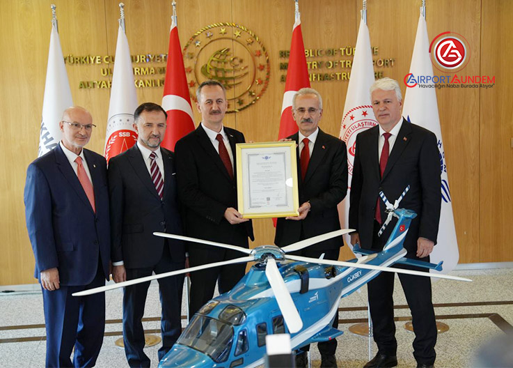 Yerli-Helikopter-T625-GÖKBEY-Uçuşa-Elverişlilik-Tip-Sertifikası-Aldı