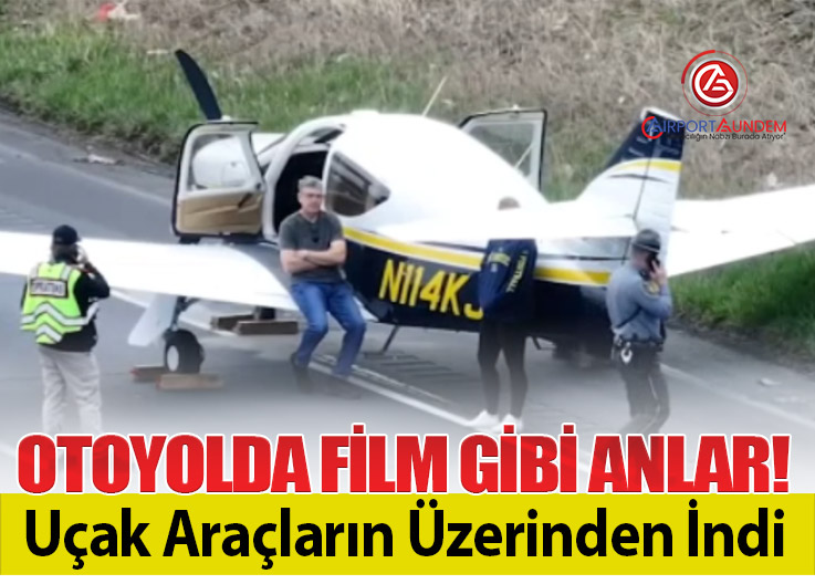 ABD’de Otoyola Zorunlu İniş: Pilot Facianın Eşiğinden Döndü