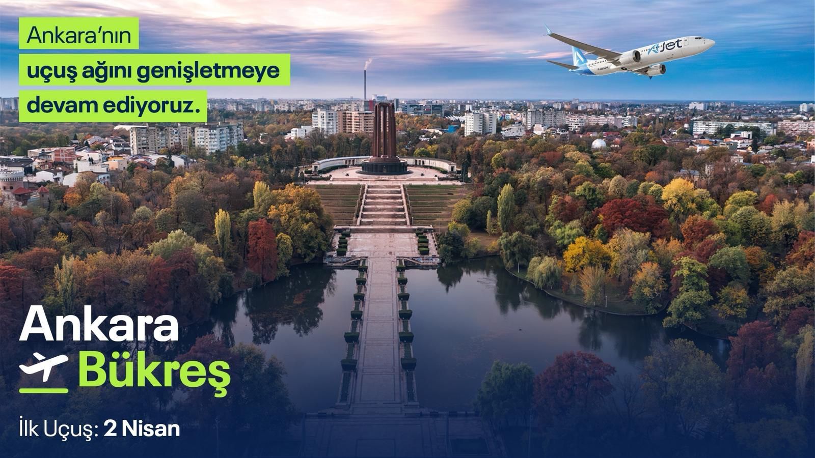 AJet, Ankara–Bükreş Seferleriyle Uçuş Ağına Yeni Destinasyon Ekledi 5 Havacılık Haberleri AJet AJet, Ankara–Bükreş Seferleriyle Uçuş Ağına Yeni Destinasyon Ekledi