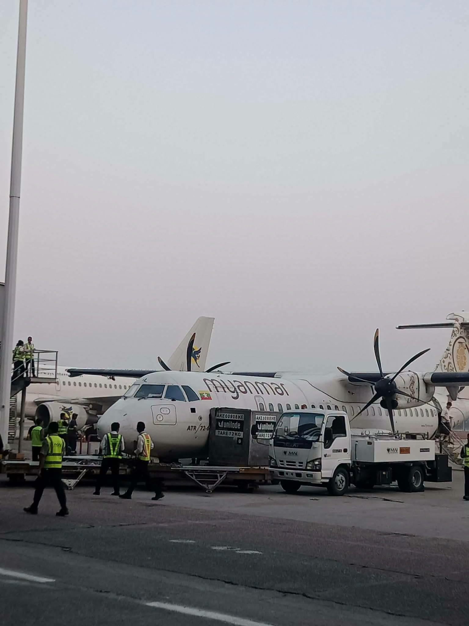 Myanmar’da uçak kazası: ATR-72, park halindeki A319’a çarptı