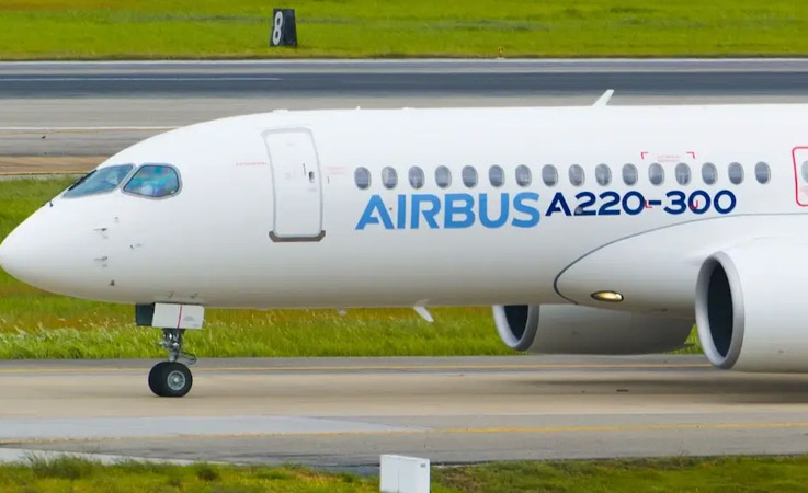 Airbus A220 500 Teslimat ve 220 Milyon Yolcuya Ulaştı