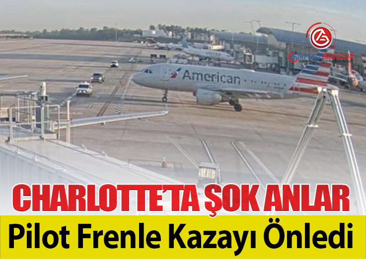 American Airlines uçağı apron’da yer aracına çarpmaktan son anda kurtuldu