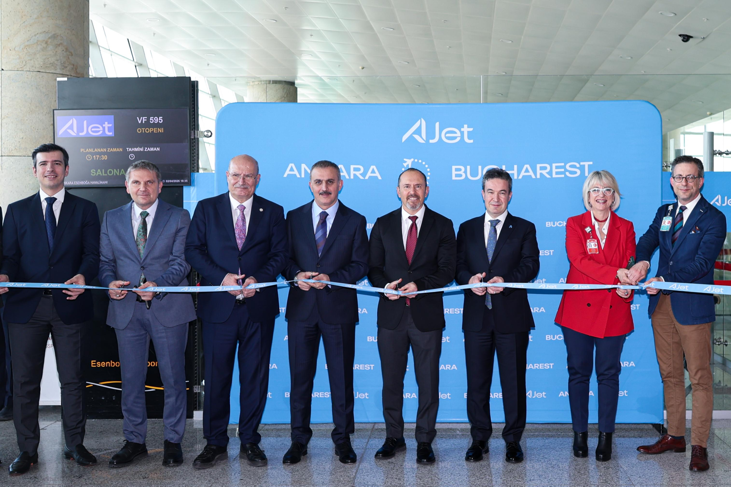 Ankara’dan 37 Kente Direkt Sefer AJet’ten