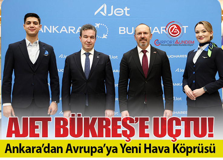 Ankara’dan 37 Kente Direkt Sefer AJet’ten