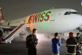 Delhi’de Kalkışta Alev Alan SWISS Uçağı