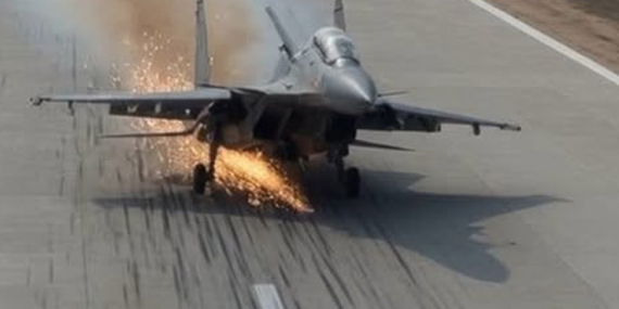 IAF Uçağı Pistte Kriz Yarattı: Havalimanı Kapandı