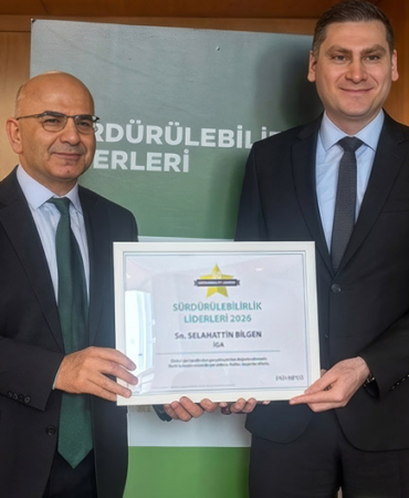 İGA CEO’su Selahattin Bilgen, Türkiye’nin Sürdürülebilirlik Liderleri Arasında