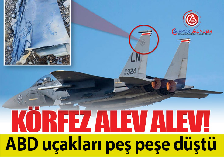 İran ABD’ye Ait F-15E Savaş Uçağını Düşürdü: Pilot Kayıp, Bölgede Gerilim Tırmanıyor