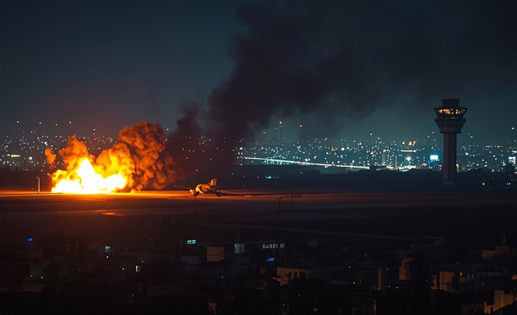 İsrail’den Tahran’a Havalimanı Saldırısı İddiası