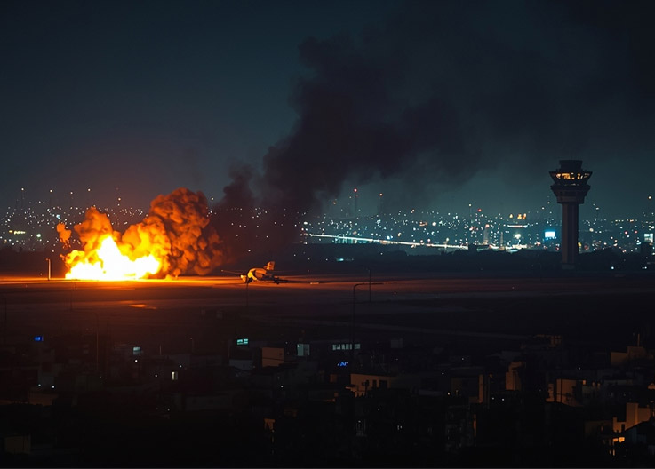 İsrail’den Tahran’a Havalimanı Saldırısı İddiası