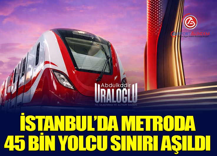 İstanbul’da Rekor: Havalimanı Metrosu Günlük Yolcu Sayısında Zirveye Ulaştı