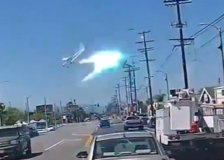 Kaliforniya’da Cessna 172 kazası: Elektrik hatlarına çarptı