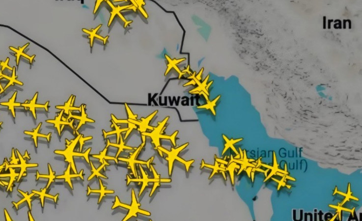 Kuveyt’te Hava Trafiği Kontrollü Şekilde Geri Dönüyor