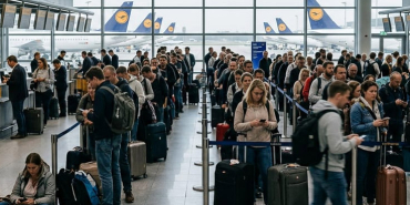 Lufthansa Grevi Avrupa Uçuşlarını Felç Etti: 90 Bin Yolcu Etkilendi