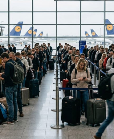 Lufthansa Grevi Avrupa Uçuşlarını Felç Etti: 90 Bin Yolcu Etkilendi