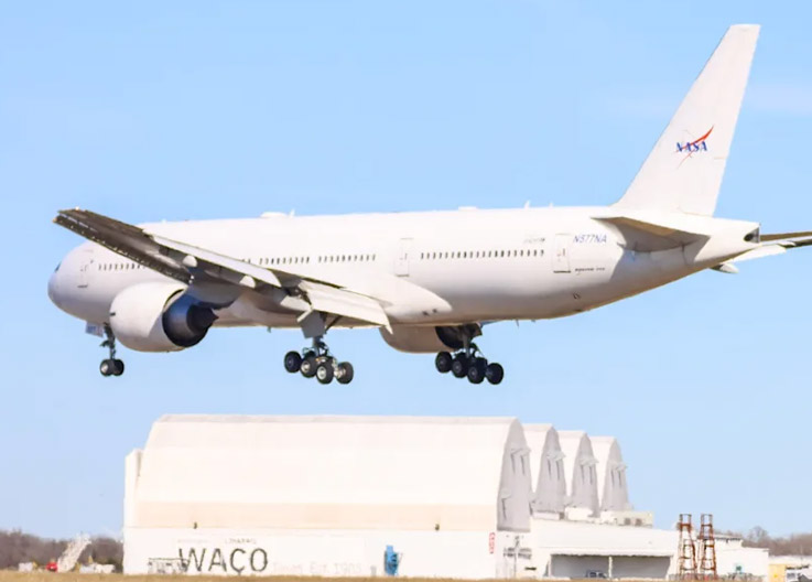 NASA’dan yeni uçan laboratuvar: B777-200ER göreve hazırlanıyor