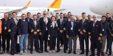 Pegasus uçağı 52 gün sonra Türkiye’ye döndü