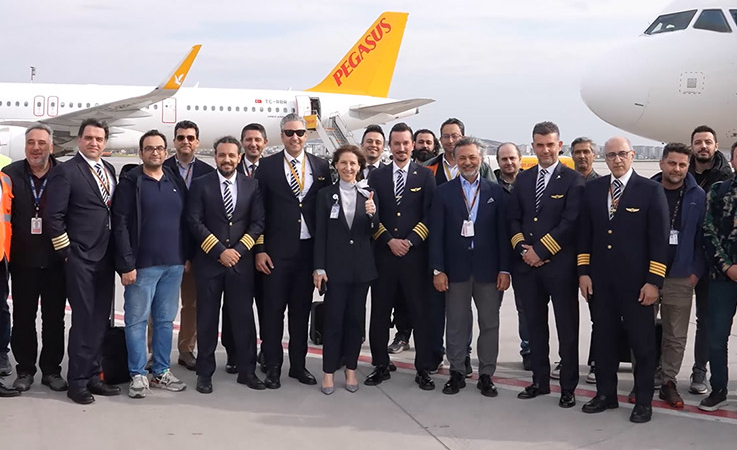 Pegasus uçağı 52 gün sonra Türkiye’ye döndü