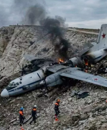 Rus Askeri Uçağı Kırım’da Düştü: 29 Kişi Hayatını Kaybetti