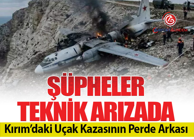Rus Askeri Uçağı Kırım’da Düştü: 29 Kişi Hayatını Kaybetti