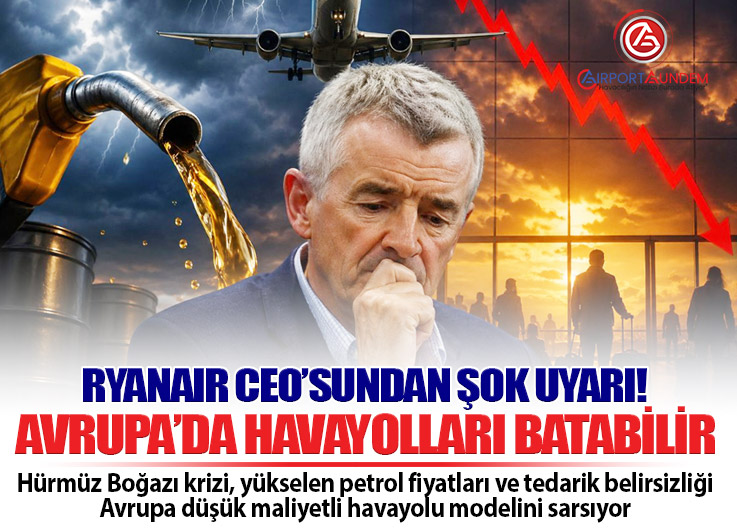 Ryanair CEO’su Michael O’Leary: “Savaş bitmezse iflaslar gelir”