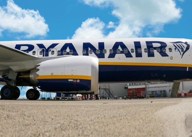 Ryanair seferi öncesi saldırı: Şüpheli gözaltında