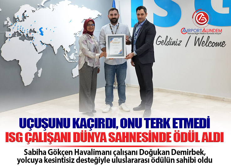 Sabiha Gökçen’de İnsanlık Dersi: Demans Hastası Yolcuya 24 Saat Destek