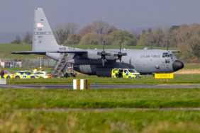 Shannon Havalimanı’nda C-130 Uçağa Baltalı Saldırı
