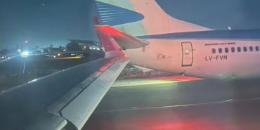 Şili’de Taksi Kazası: Airbus ve Boeing Çarpıştı