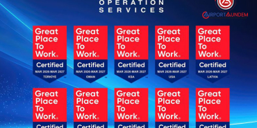 TAV Operation Services 10 Ülkede “Great Place To Work” Sertifikası Aldı