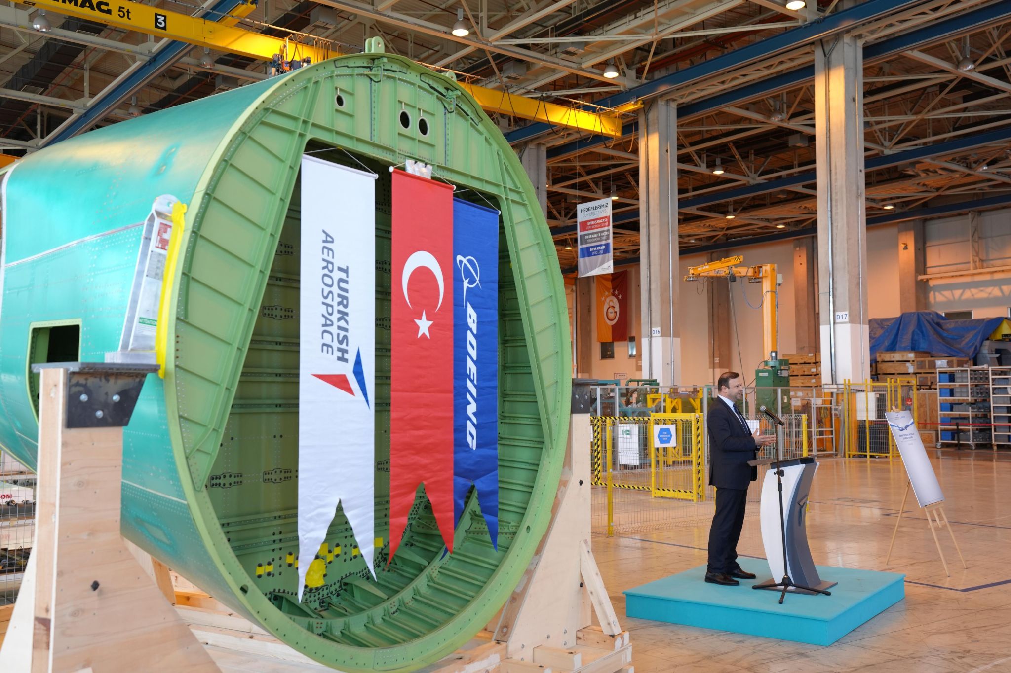 TUSAŞ’tan Boeing 737 MAX10 İçin İlk Yapısal Teslimat