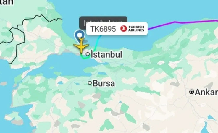 Tahran’da Bekleyen THY Uçağı Türkiye’ye Getirildi