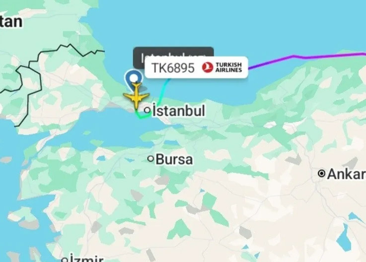 Tahran’da Bekleyen THY Uçağı Türkiye’ye Getirildi