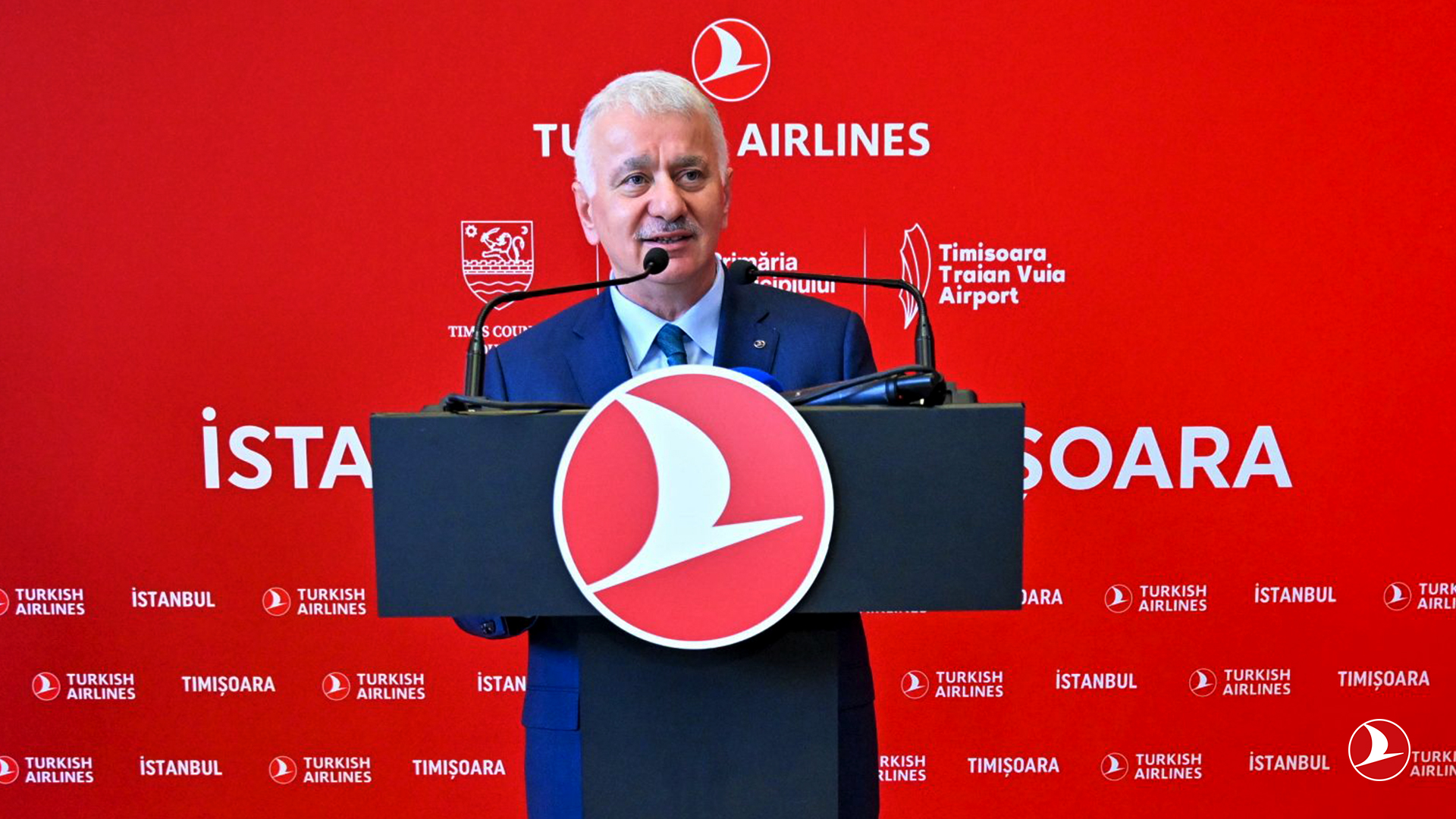 Türk Hava Yolları Romanya’da Yeni Hat Açtı: Temeşvar Uçuşları Başladı