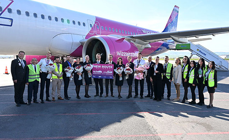 Wizz Air Ankara Seferlerini Başlattı