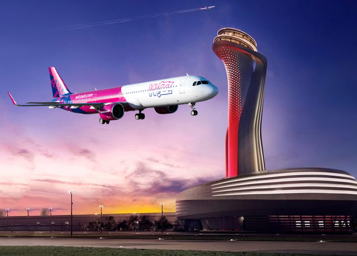 Wizz Air Debrecen–İstanbul Uçuşlarını Başlatıyor