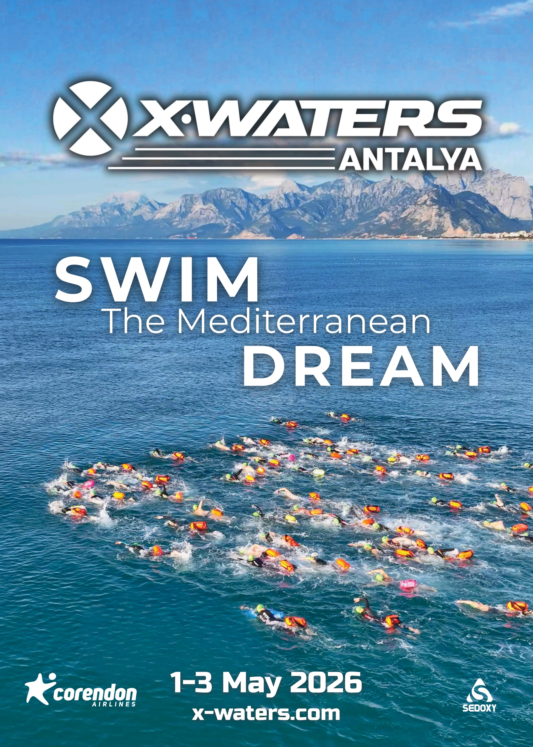Corendon Airlines’tan Spor Turizmine Destek: X-WATERS Antalya 2026 İçin Geri Sayım