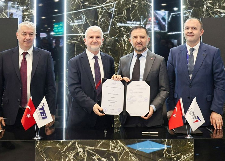 ANKA ve AKSUNGUR İçin 100 Adet Yerli TEI-PD170 Motoru Tedarik Edilecek