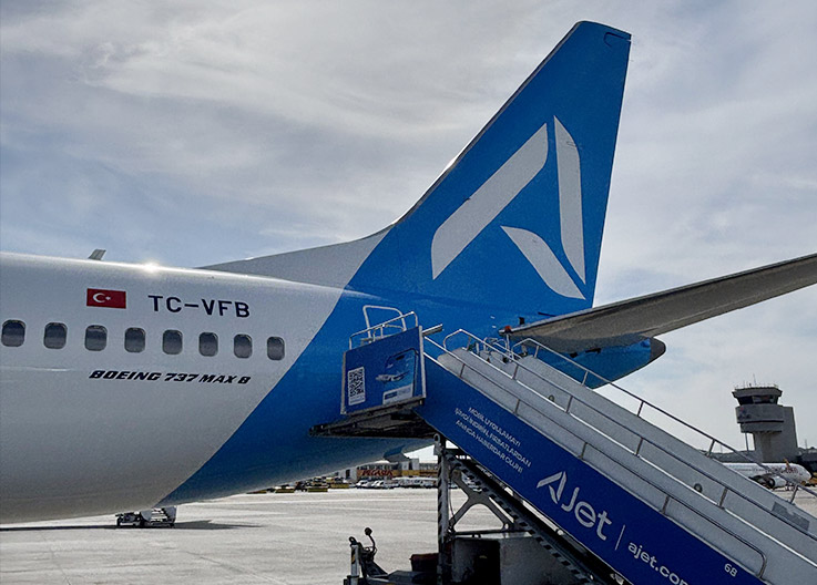 AJet Filosuna 6 Yeni Boeing 737-8 MAX Ekledi