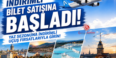 AJet’ten Yaz Kampanyası: Tüm Yurt İçi Biletlerde Yüzde 30 İndirim 1 AJet AJet’ten Yaz Kampanyası: Tüm Yurt İçi Biletlerde Yüzde 30 İndirim