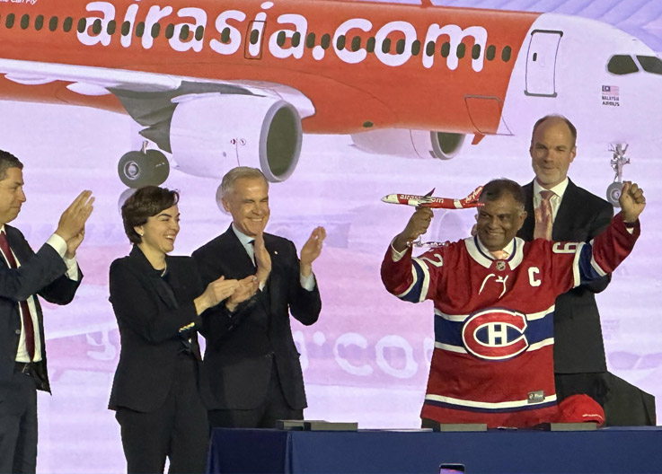 AirAsia, 150 adet A220 için tarihi sipariş verdi