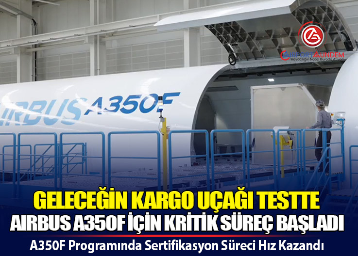 Airbus A350F Kargo Uçağında Kritik Gelişme: 111 Tonluk Sistemler Doğrulanıyor