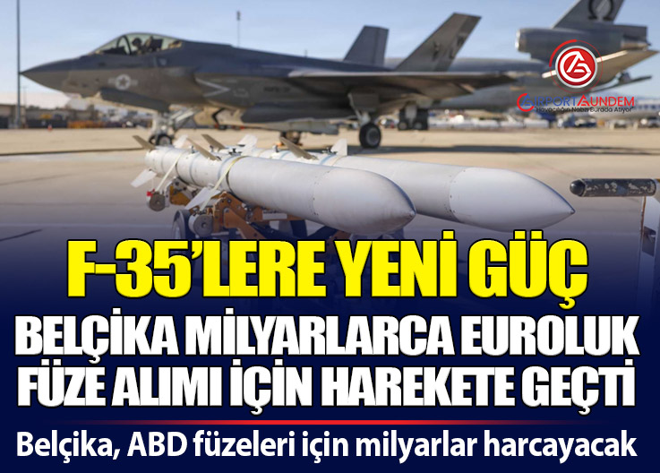 Belçika Ordusu F-35’leri AIM-120 AMRAAM Füzeleriyle Güçlendiriyor