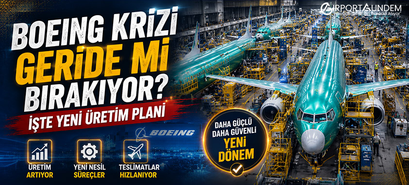 Boeing Üretim Bandını Hızlandırdı: Gözler 52 Uçakta