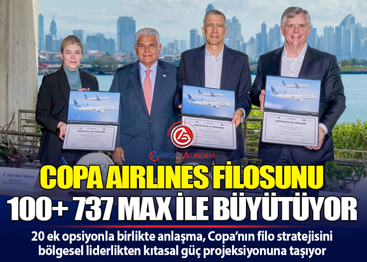 Boeing ve Copa Airlines 60 Adede Kadar 737 MAX Siparişi Duyurdu