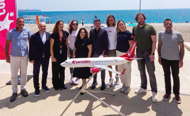 Corendon Airlines Destekli X-WATERS Antalya 2026 Başlıyor