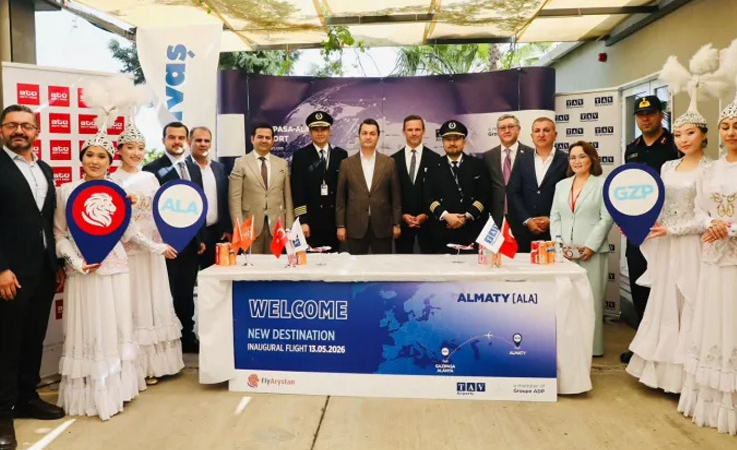 FlyArystan, Gazipaşa-Alanya Seferlerine Başladı